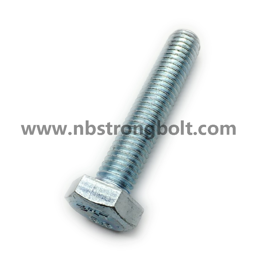 DIN933 HEX BOLT ZINC