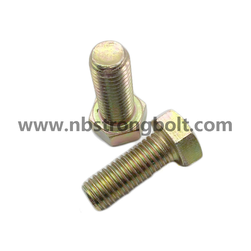 DIN933 HEX BOLT ZINC