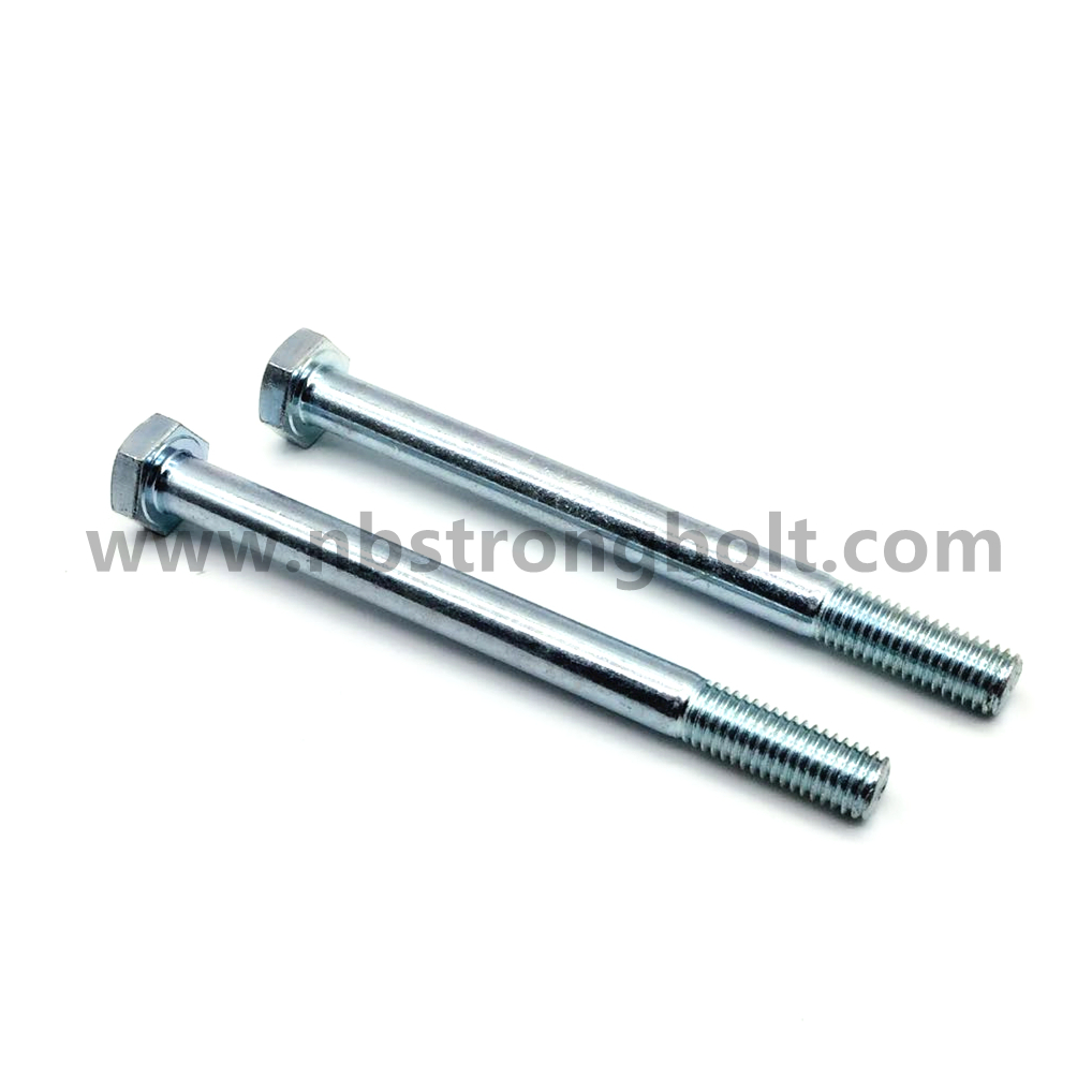 DIN931 HEX BOLT ZINC