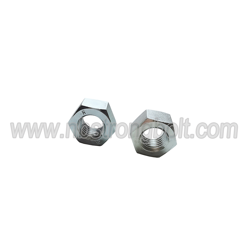 Hex Nut Class 10 with Zinc