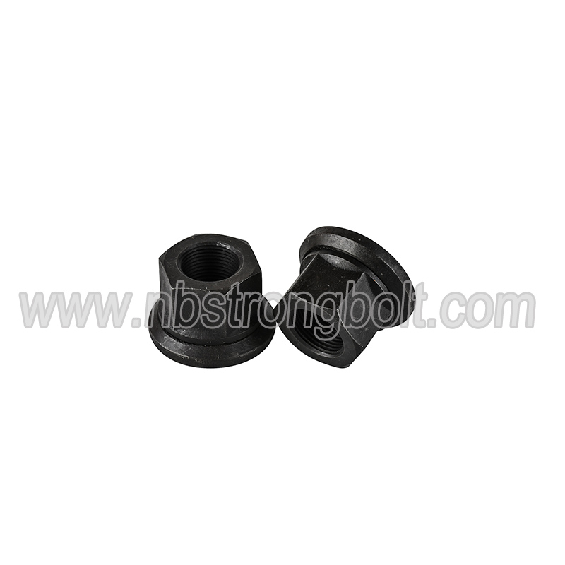 DIN6331 Black Hex Flange Nut
