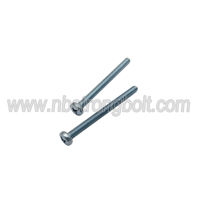 PH DIN7985 Machine Screw with Zinc Plated