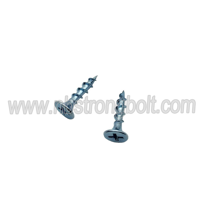 Phil Bugle HD Coarse Thread Drywall Screw Zinc Plated