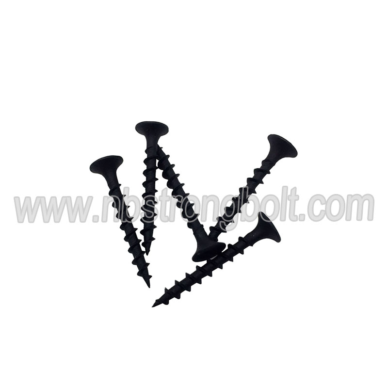Phil Bugle HD Coarse Thread Drywall Screw Black