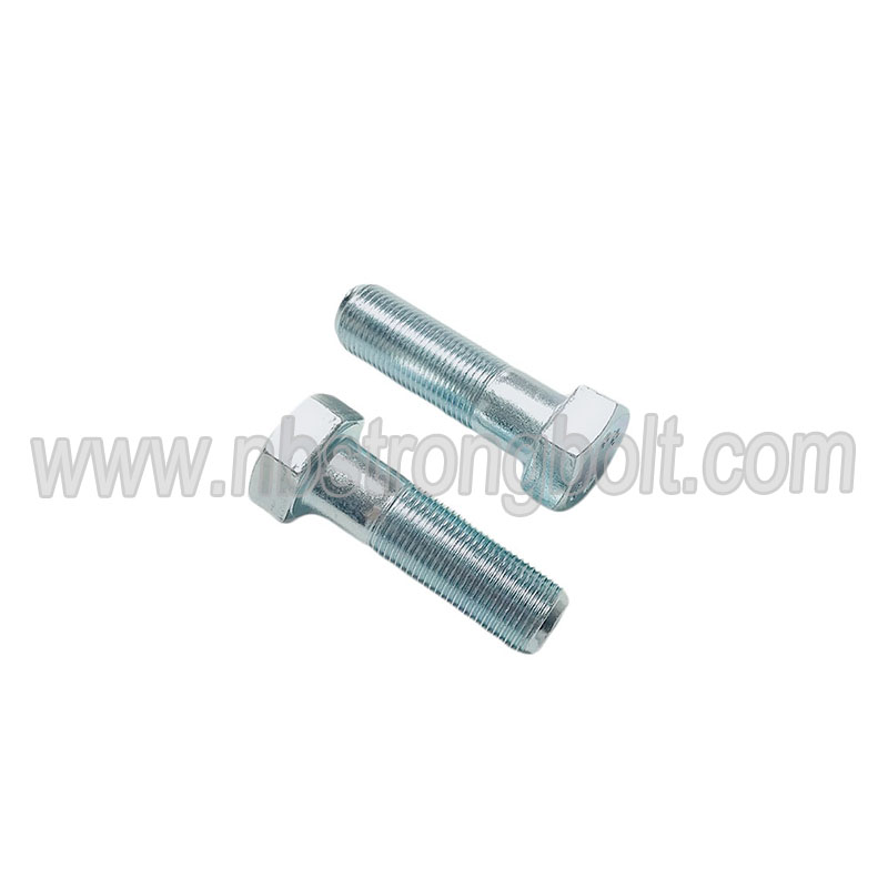 DIN960 Hex Bolt with Fine Pitch Thread Zinc