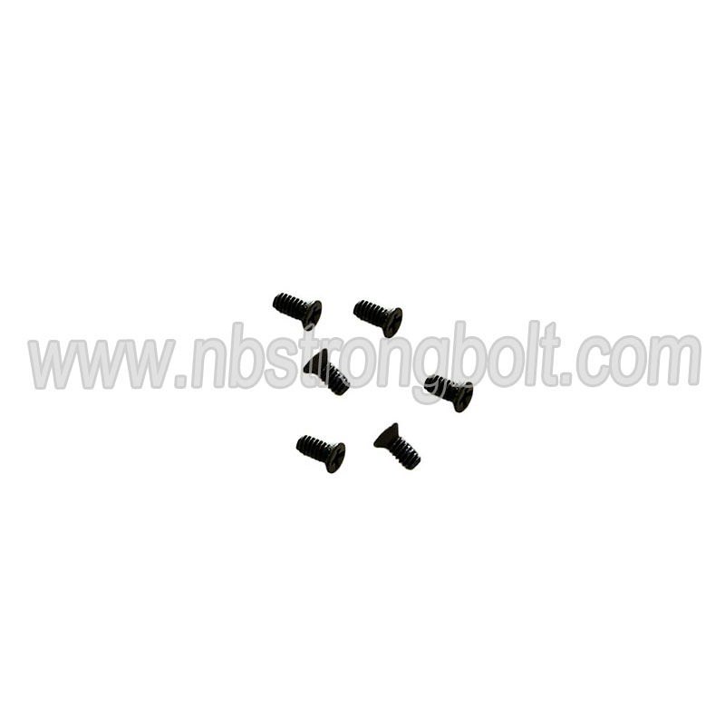 Black Zinc Countersunk Head Machine Screw